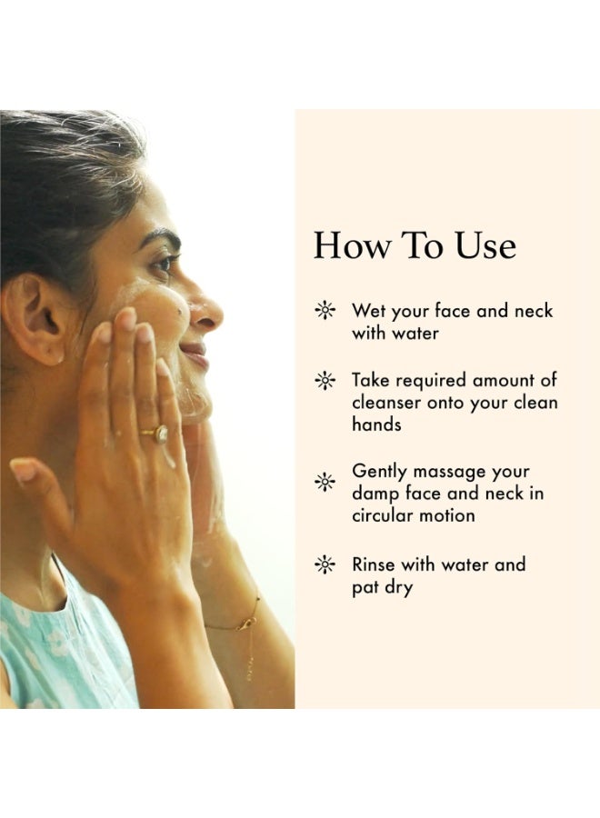 OLD SCHOOL Rituals Arrack of Rice & Bananas Cleansing Nectar | Hydrating Face Wash for Oily, Dry & Acne-Prone Skin | Gentle Daily Cleanser for Soft, Glowing Skin | 100ml - Image 2